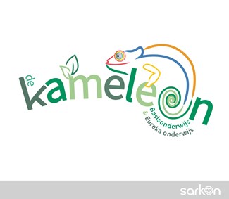 Logo basisschool De Kameleon in Julianadorp