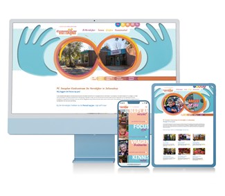 Website ontwerp voor Jenaplan Kindcentrum De Verrekijker in Julianadorp