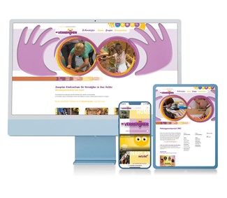 Website ontwerp voor Jenaplan Basisschool De Verrekijker in Den Helder