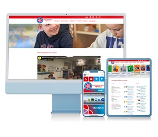 Ziber Eduction Website ontwerp voor Kindcentrum De Ontdekkers in Heiloo