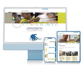 Ziber Eduction Website ontwerp voor Kindcentrum De Ontdekkers in Heiloo