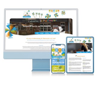 Ziber Education Website voor Kinderopvang De Pepermolen in Oosterend op Texel