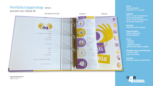 Rapport of portfolio ontwerpen voor je basisschool of kindcentrum