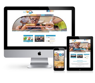 Website ontwerp voor Kindcentrum De Brug in Akersloot