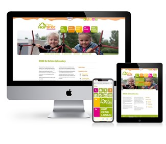 Website ontwerp voor Basisschool De Hofstee Julianadorp