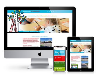 Website ontwerp voor Kindcentrum De Boomladder in Heerhugowaard