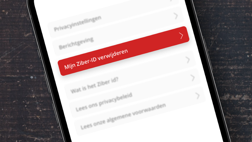 Remove Ziber ID